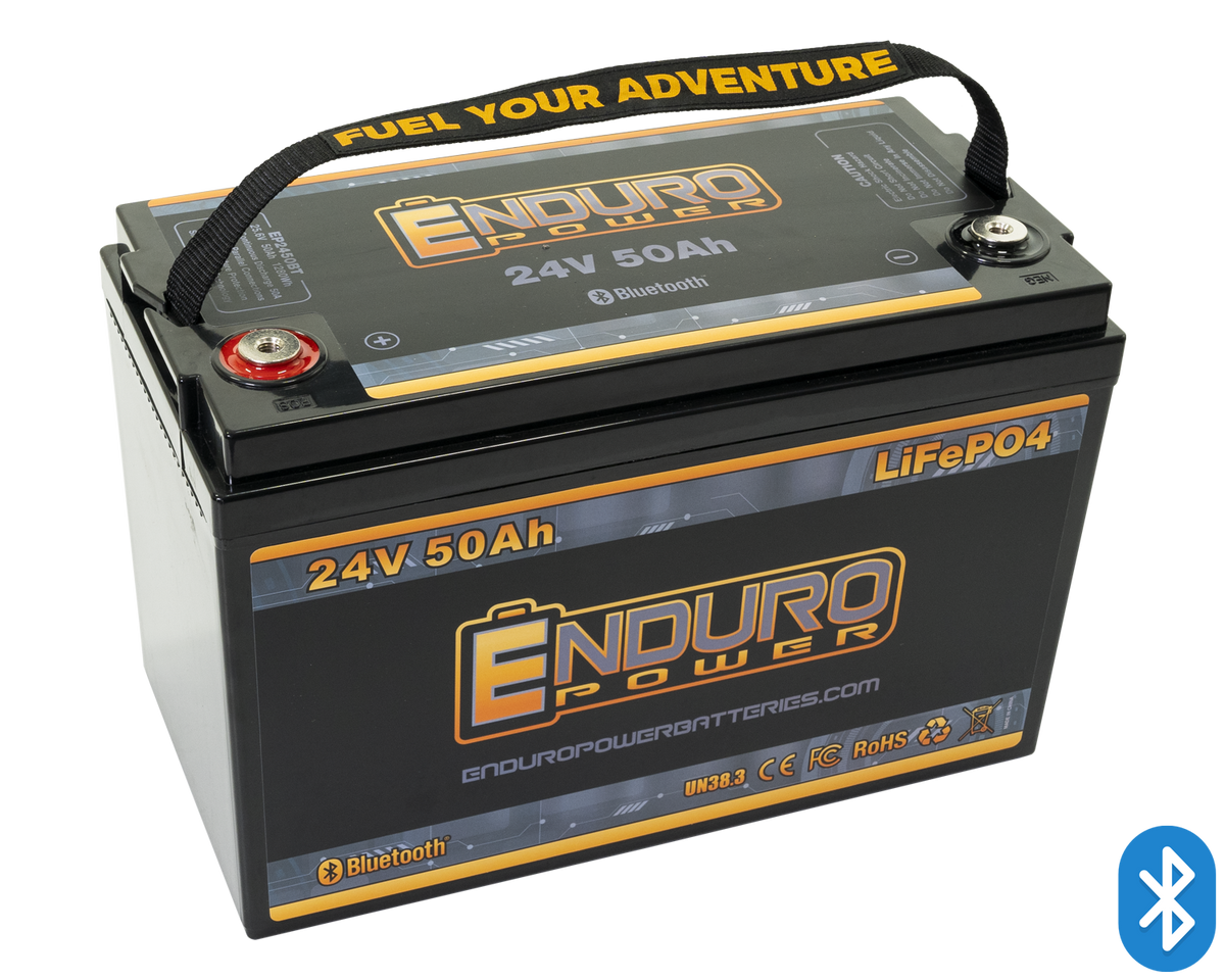 Enduro Power 24V 50Ah Lithium LiFePO4 Battery - ProConnect Series